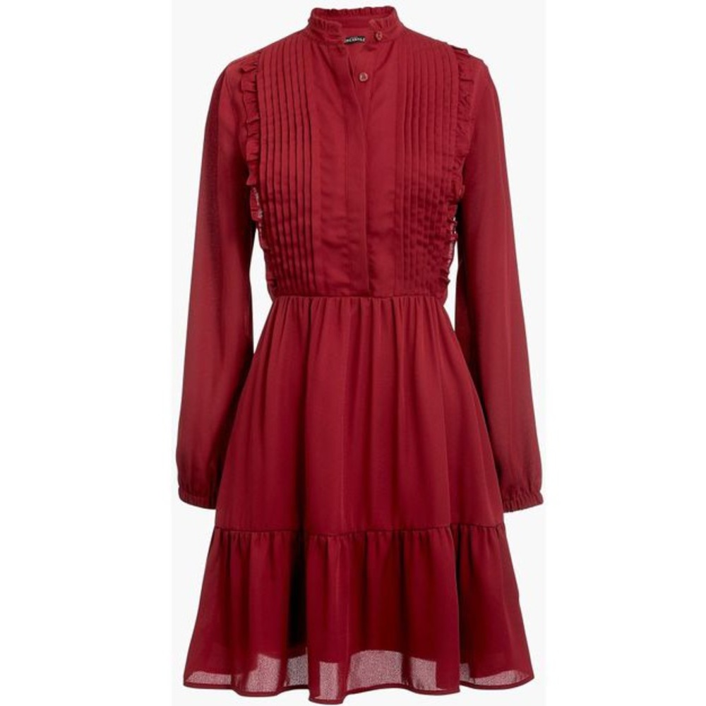 J Crew Mercantile Dress Red 8